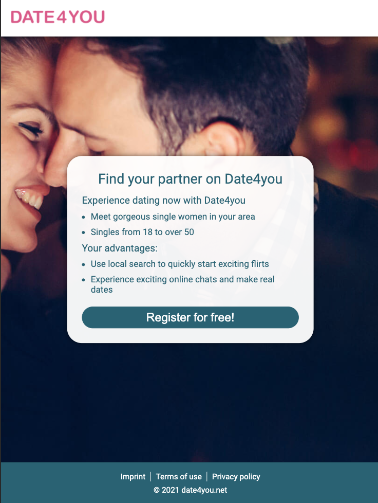 Date4You Best Dating Site in the US