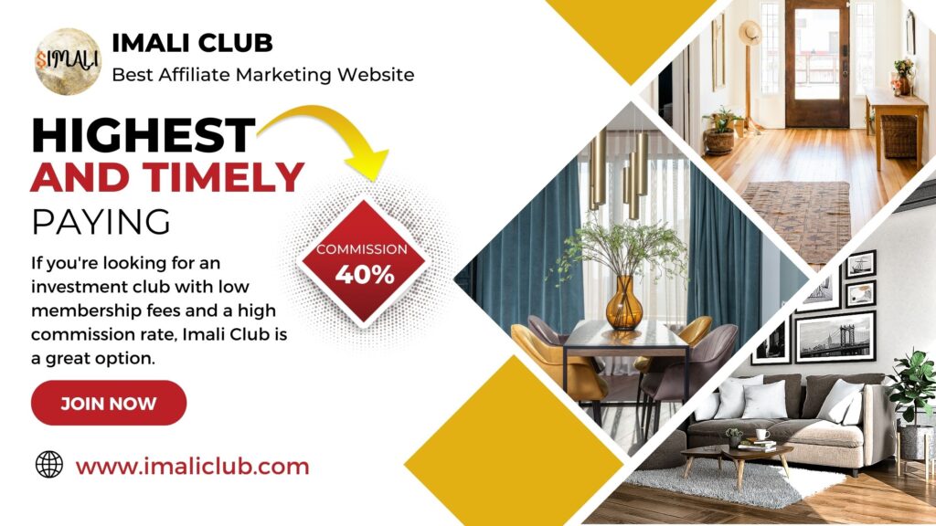 Highest paying affiliate programs – Imali club review