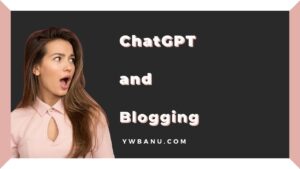 ChatGPT blogging