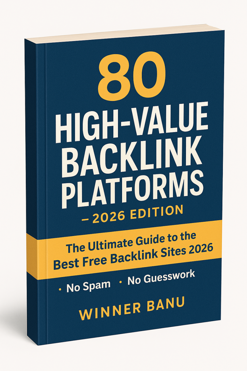 Discover the Best Free Backlink Sites 2026 and build real, high-authority links without spam. Get the updated list of trusted platforms, Web 2.0 sites, directories, and a 30-day backlink plan for safe, powerful SEO.